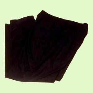 S.Graver large black pull on pants